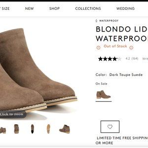 NWT ankle boots